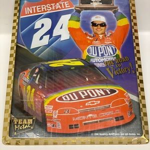 Vintage 1996 Jeff Gordon Collectible Sign